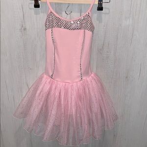 Beautiful pink tutu one piece